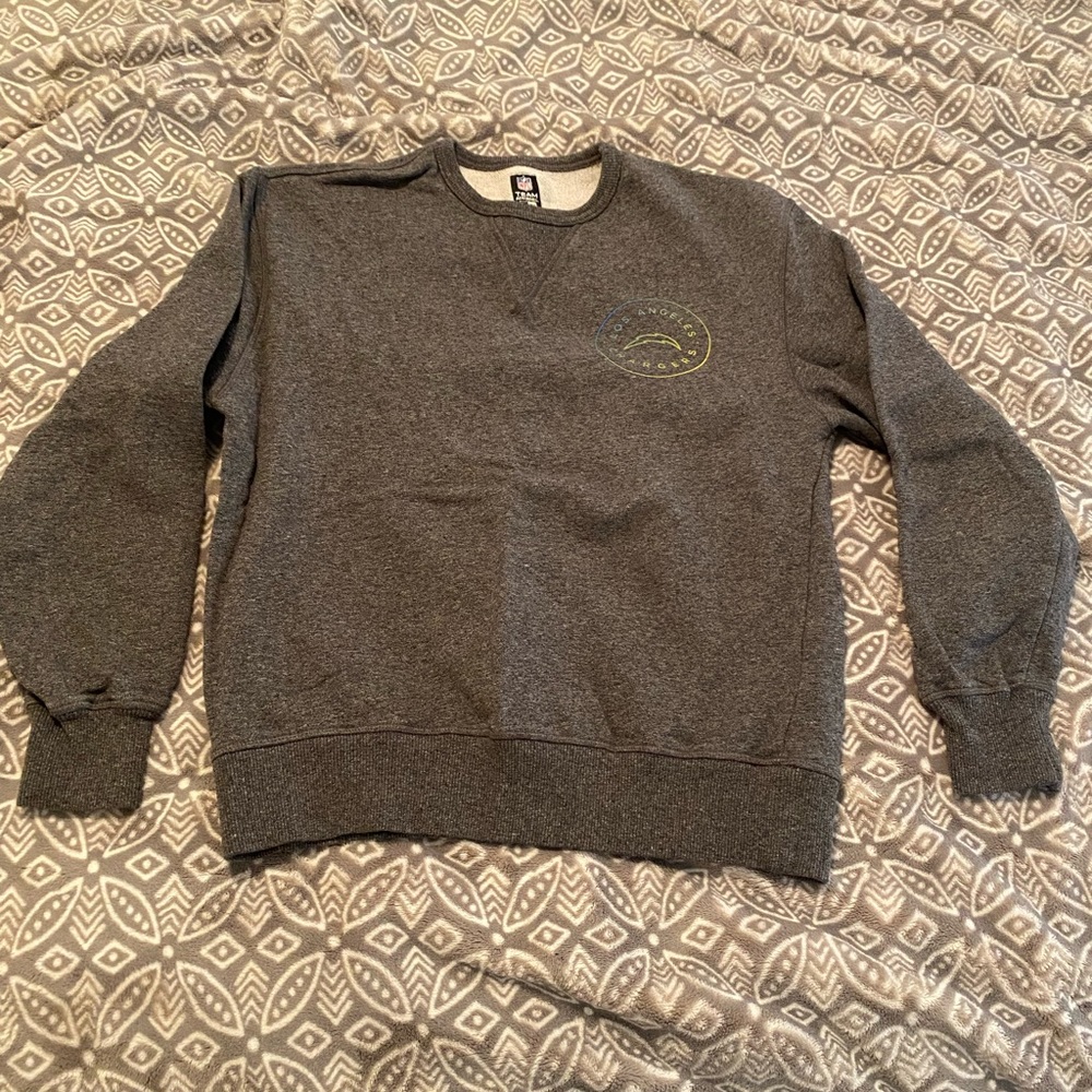 NFL Team Apparel Los Angeles Chargers Crewneck
